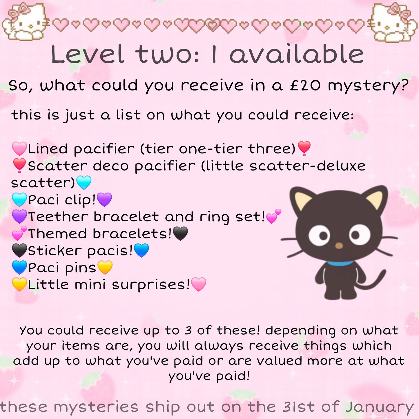 Level two, sanrio mystery