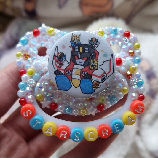 Starscream, full base deco transformers paci