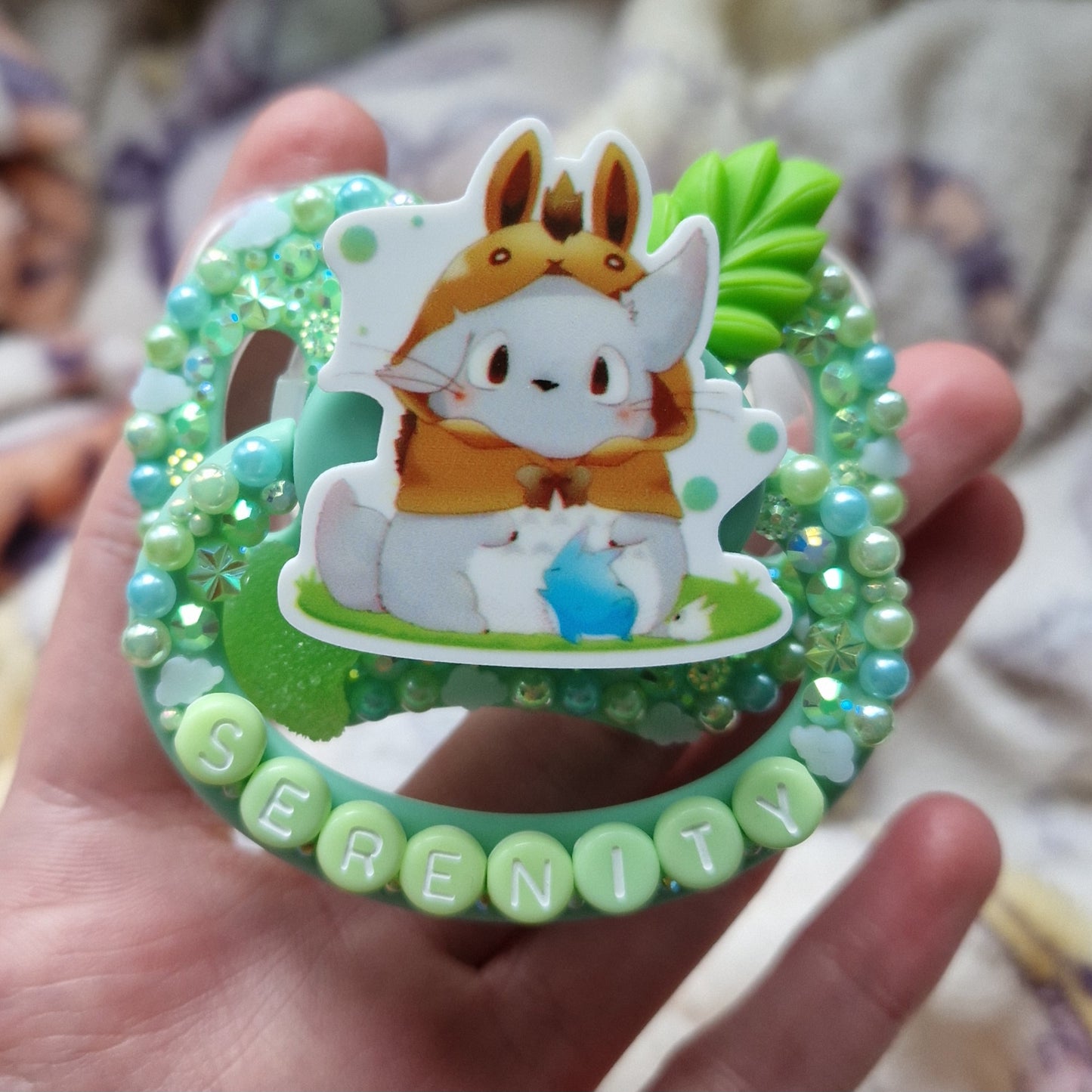 Serenity, full base deco totoro pacifier