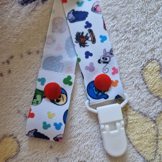 Inside out, paci clip