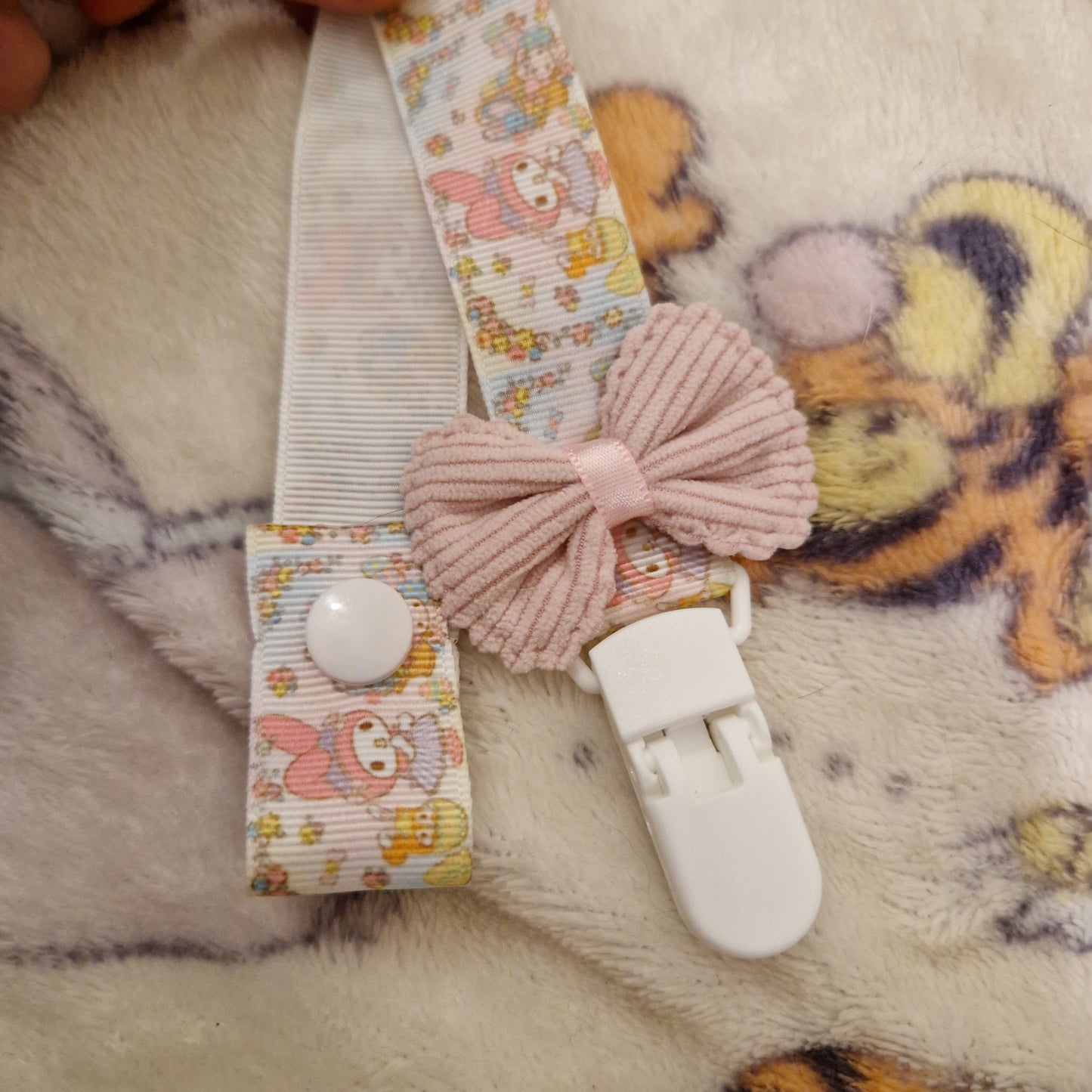 My Melody + mouse, paci clip