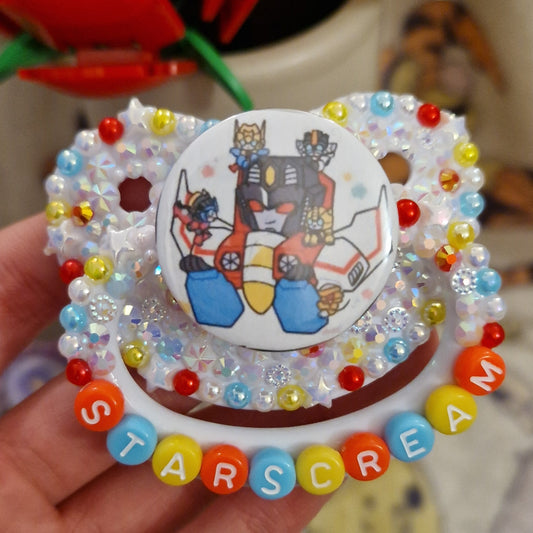 Starscream, full base deco transformers paci