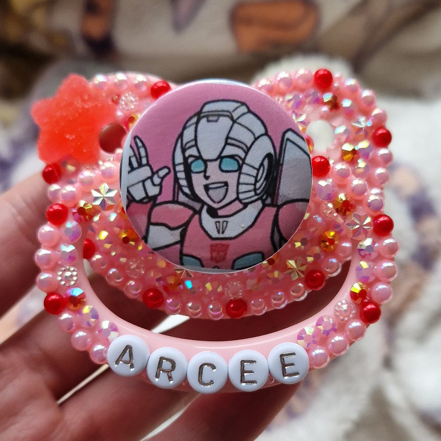 Arcee, full base deco transformers paci