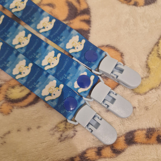 Dark blue cinnamoroll, paci clip